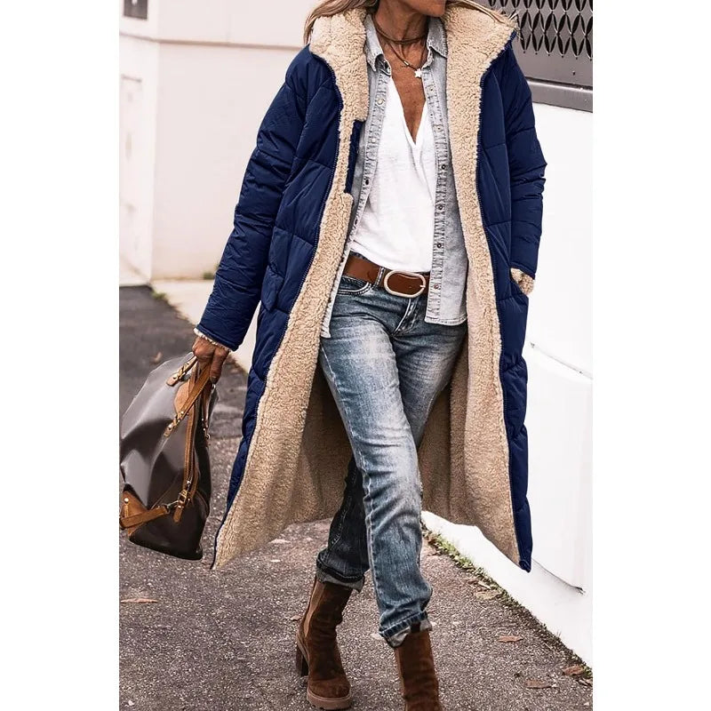 Lena Reversible Hooded Puffer Coat